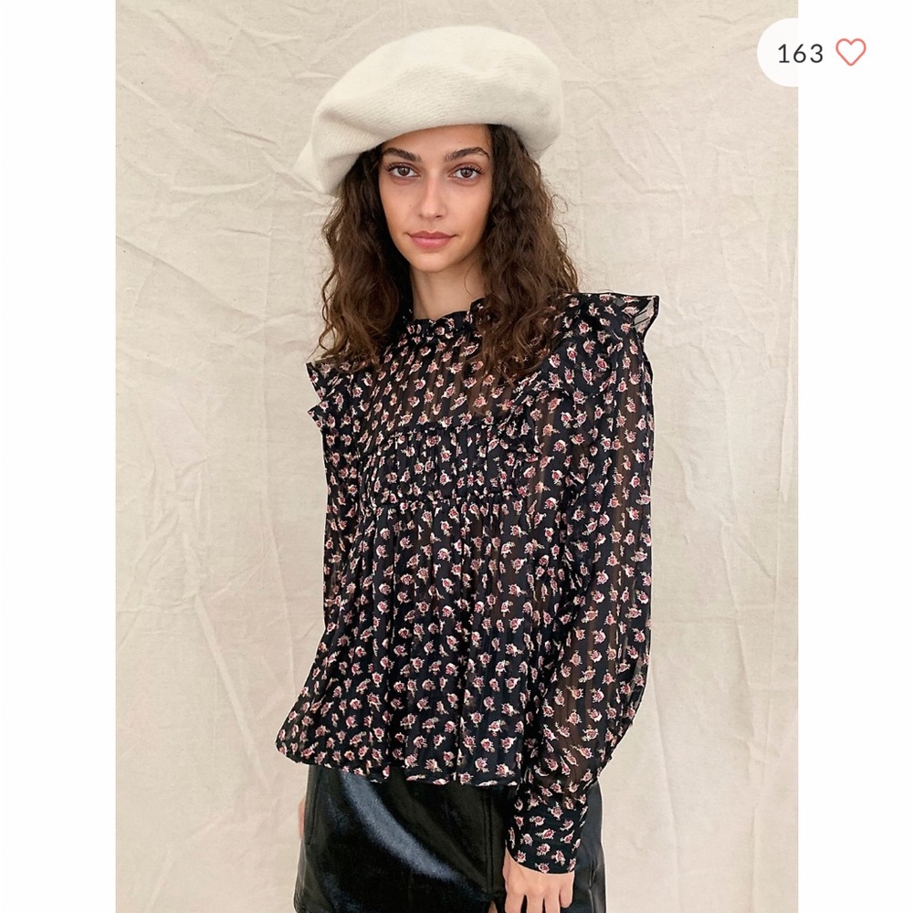 Scotch & Soda Ruffle Blouse